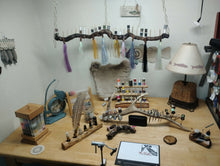 Load image into Gallery viewer, Hanging thread spool rack - The Artisan Fly