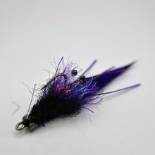 Load image into Gallery viewer, Cypress Shrimp Fly - Purple/black - Southern Style Fly Co