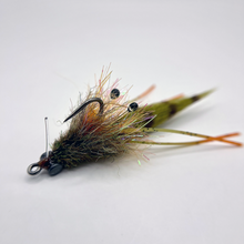 Load image into Gallery viewer, Cypress Shrimp Fly - olive- Southern Style Fly Co