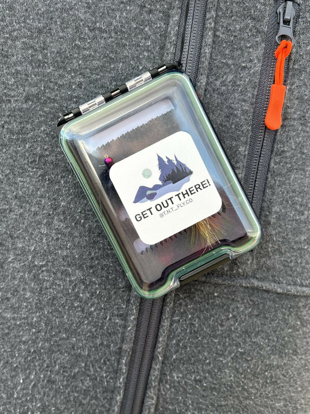 Fly Box With Lanyard