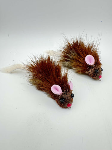 Deer Hair Articulated Mouse Fly- Set of 2