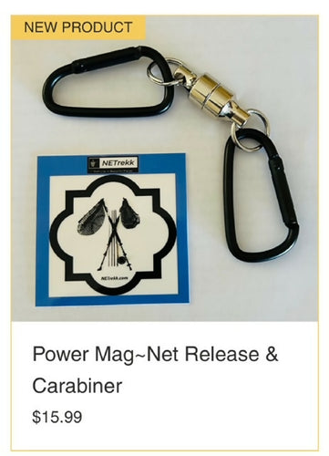 Magnetic fishing Net Release