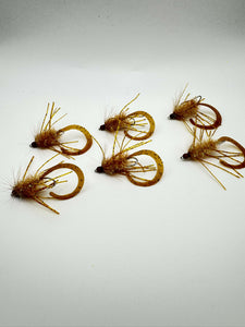 Wiggle Tail Wooly Buggers- Set of 6