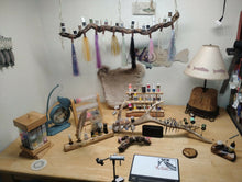 Load image into Gallery viewer, Hanging thread spool rack - The Artisan Fly