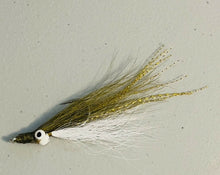 Load image into Gallery viewer, Custom Hand Tied Clouser Deep Minnows - size 1/0 Stainless Steel Hook