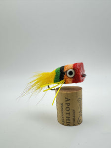 Deer Hair Fruit Cocktail Popper