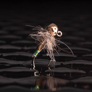3 peeping caddis + 1 FREE random fly