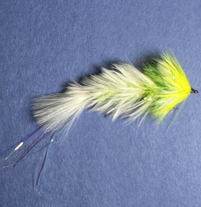 White / Chartruese Feather Gamechanger