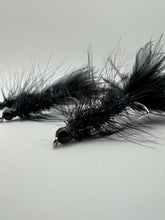Load image into Gallery viewer, Wooly Buggers- Set of 6-All Black