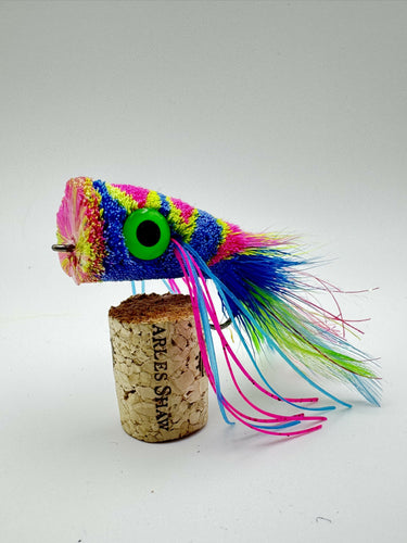 Neon Deer Hair Popper