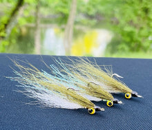 Load image into Gallery viewer, Custom Hand Tied Clouser Deep Minnows - size 1 Hook