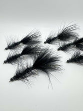 Load image into Gallery viewer, Wooly Buggers- Set of 6-All Black