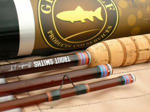 Trout Smiths BROOKIE LT 8ft 3wt 3pc - E Glass Fly Rod
