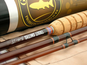 Trout Smiths BROOKIE LT 8ft 3wt 3pc - E Glass Fly Rod