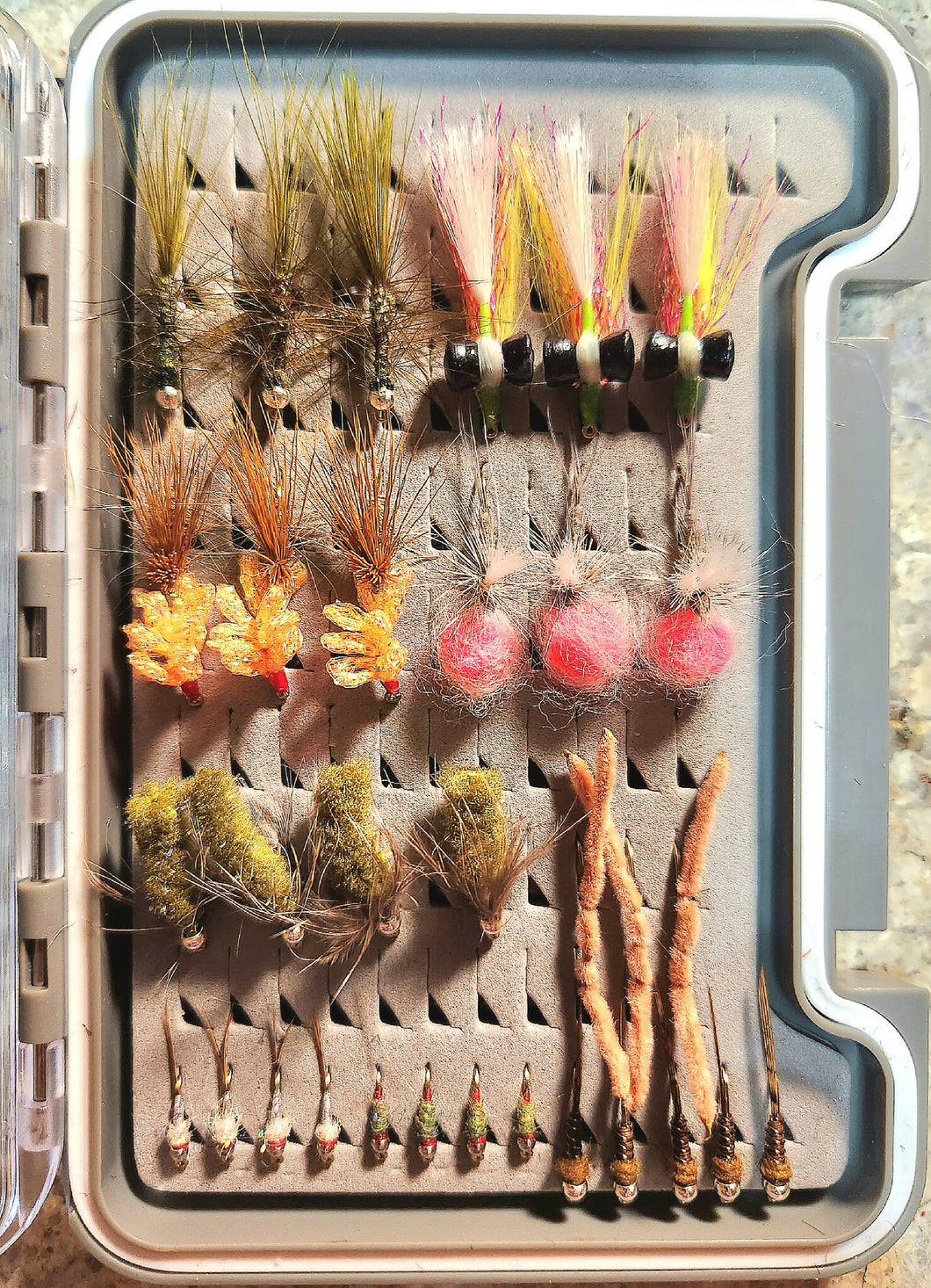 Fly Fishing Assortment - 38 Flies