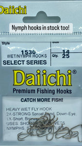 Daiichi - 1530 Wet/Nymph Hook