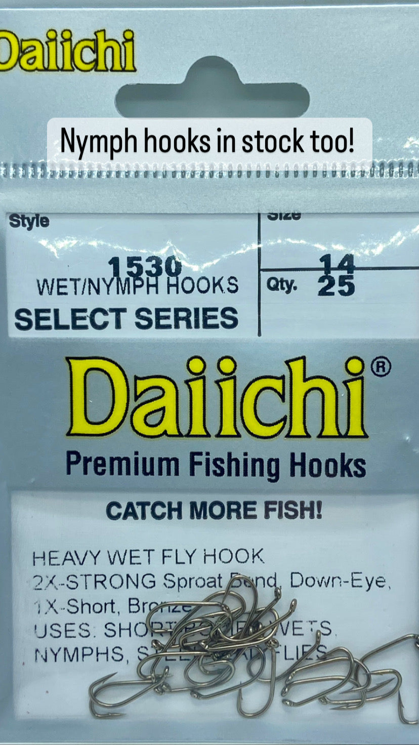 Daiichi - 1530 Wet/Nymph Hook – Check Your Flies