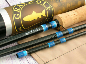 CUSTOM LIVINGSTON WESTERN GLASS 865-3 FLY ROD