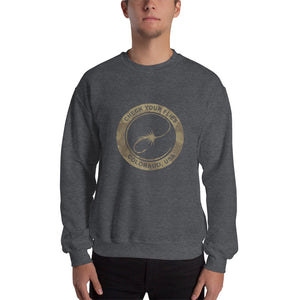 Check Your Flies - Camo - Unisex Sweatshirt