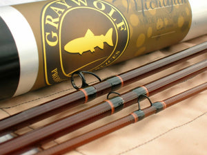 Trout Smiths BROOKIE LT 8ft 3wt 3pc - E Glass Fly Rod