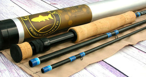 CUSTOM LIVINGSTON WESTERN GLASS 865-3 FLY ROD