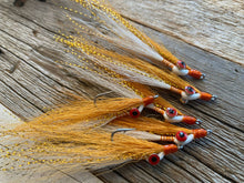 Load image into Gallery viewer, Clouser Minnow - Golden Shiner (6 pk)