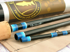 CUSTOM LIVINGSTON WESTERN GLASS 865-3 FLY ROD